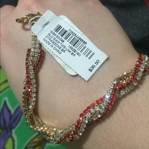 Brand new beautiful bedazzled bracelet nwt